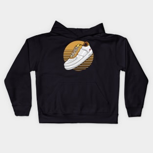 Force Gold Medal Retro Sneaker Kids Hoodie